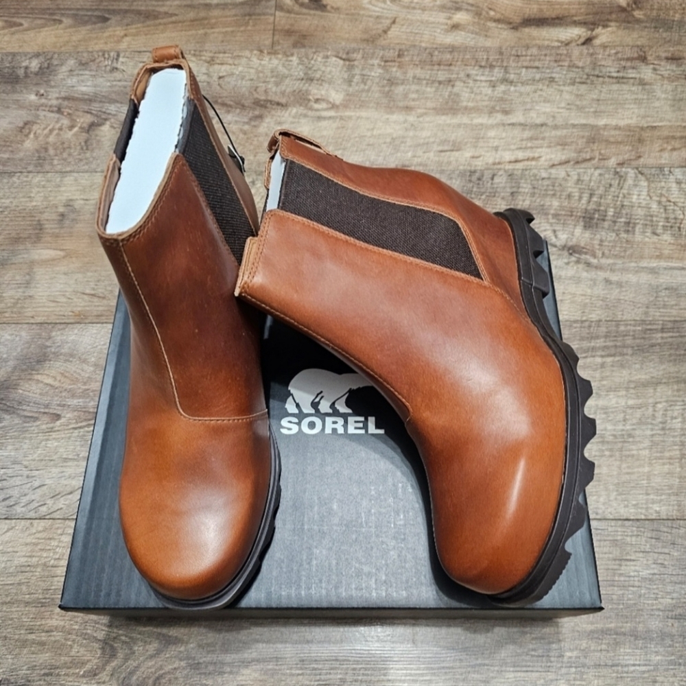 Sorel Joan Arctic wedge III WP boots women's size 11 - Picture 6 of 10